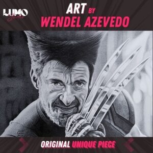 Logan - Wolverine (11"x17") by Wendel Azevedo - Lumo Studio Original Comic Art